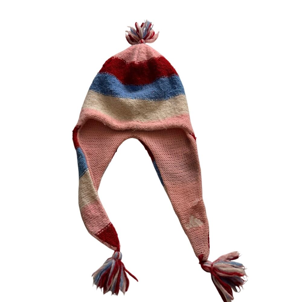 Adidas Striped Pom-Pom Beanie - Cute and Cozy!